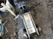 40口徑，配7.5KW電機，316L材質立式多級泵